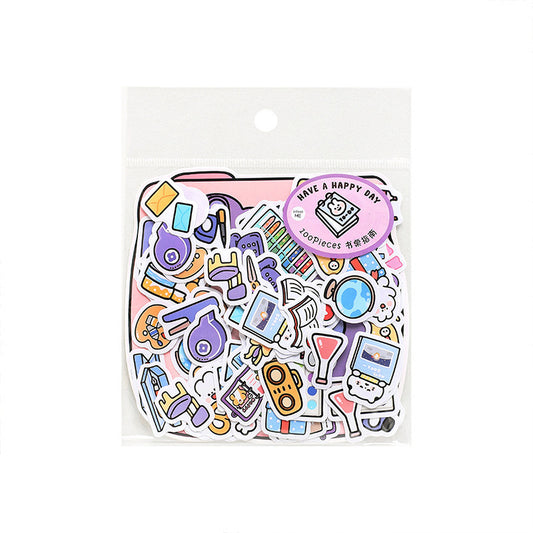 Lifestyle Series Hand Painted Stickers