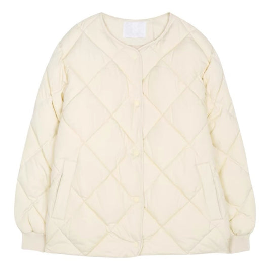 Thin Lightweight Short Type Cotton Clothes Women's Clothes Winter