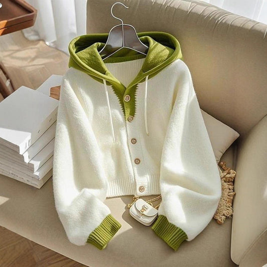 Early Autumn Korean Style Top For Women