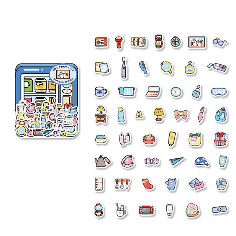 Lifestyle Series Hand Painted Stickers