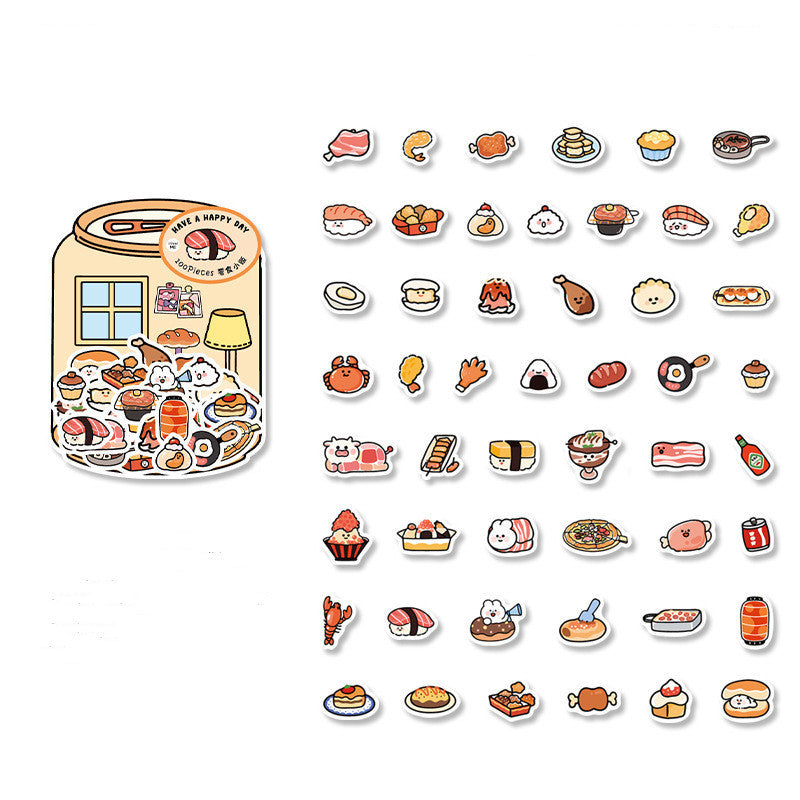Lifestyle Series Hand Painted Stickers
